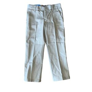 NWT Little boy’s relaxed, wrinkle no more, twill khakis